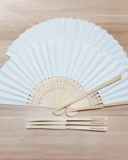 Personalized Wedding Fan